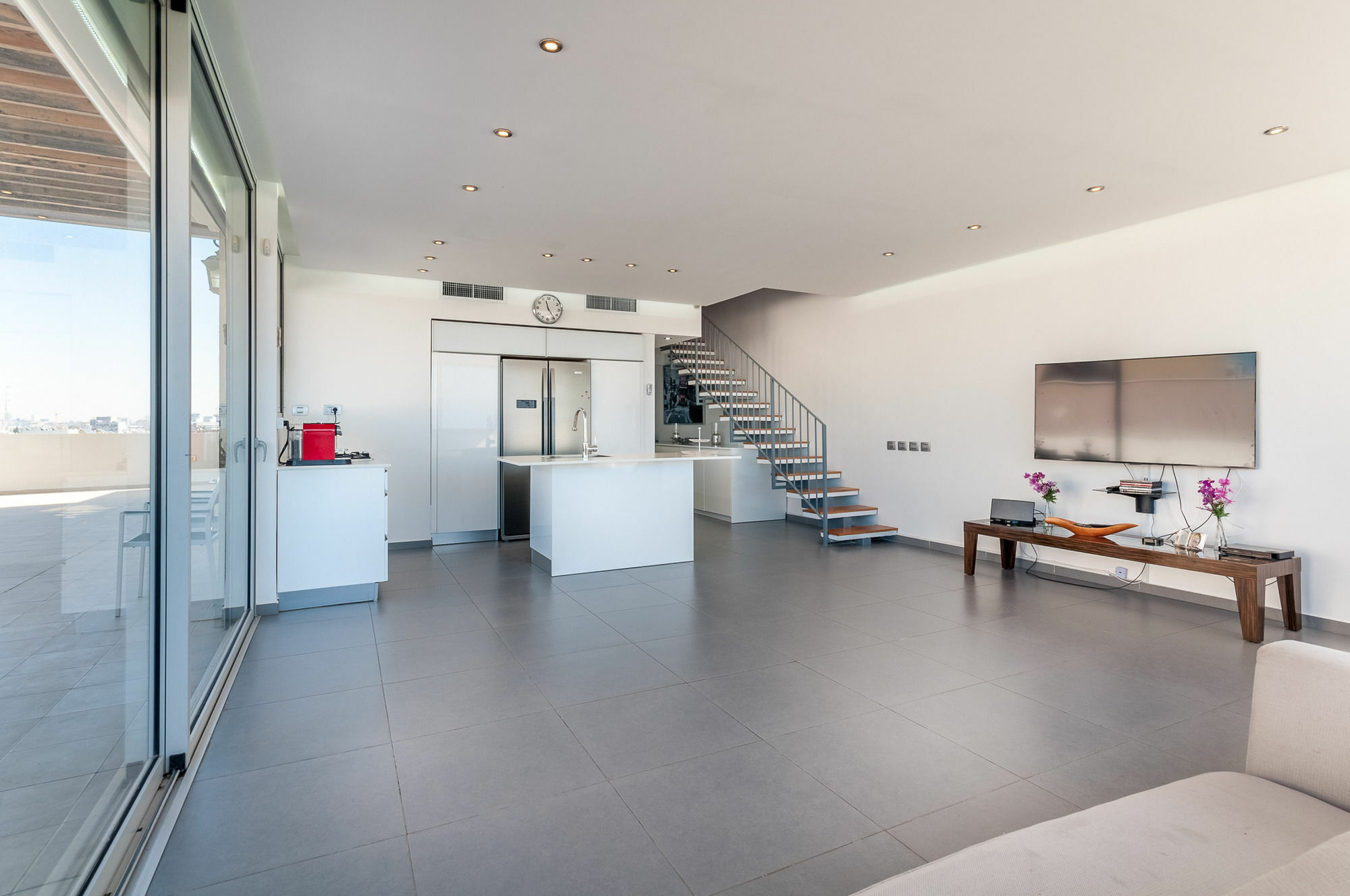 Apartmán Abarbanel St Incredible Penthouse Tel Aviv Exteriér fotografie