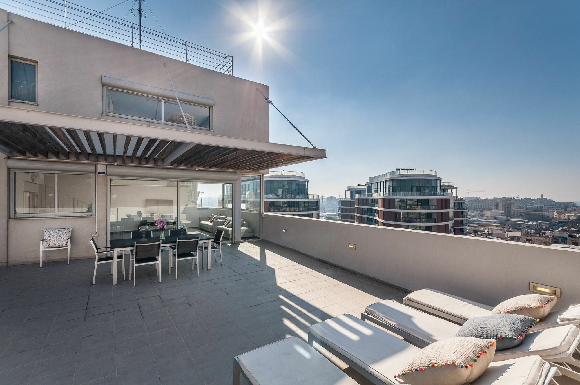 Apartmán Abarbanel St Incredible Penthouse Tel Aviv Exteriér fotografie