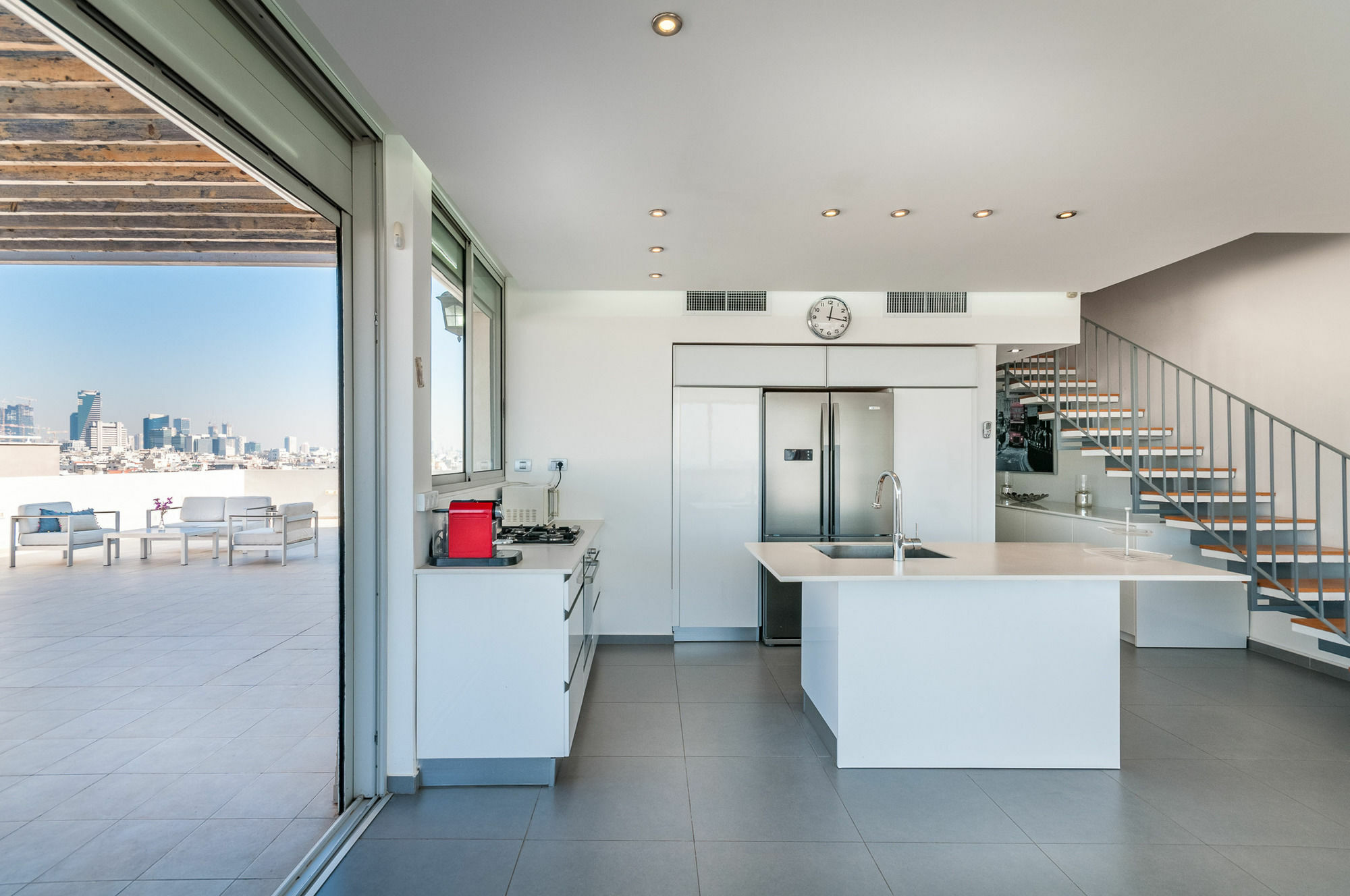 Apartmán Abarbanel St Incredible Penthouse Tel Aviv Exteriér fotografie