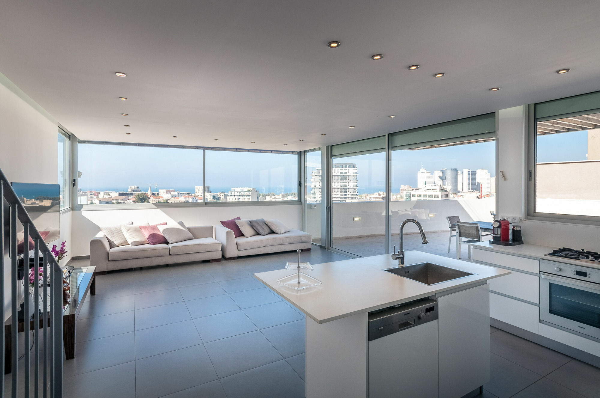 Apartmán Abarbanel St Incredible Penthouse Tel Aviv Exteriér fotografie